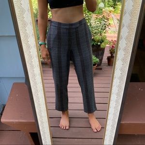Old Navy plaid trousers
